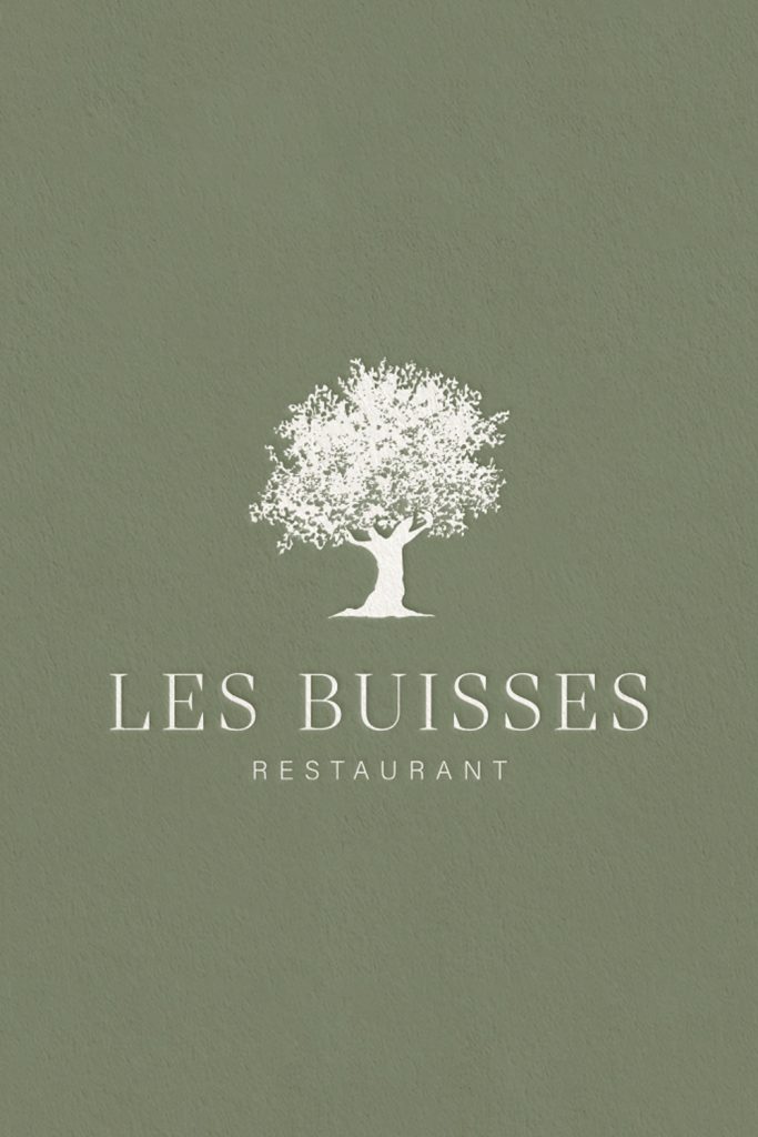 Logo - restaurant Les Buisses, Saint-restitut, Drôme